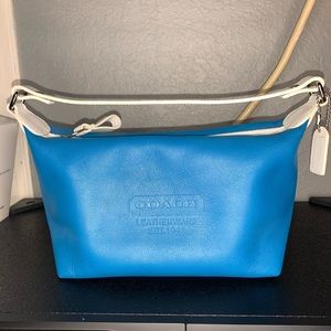 Blue coach bag